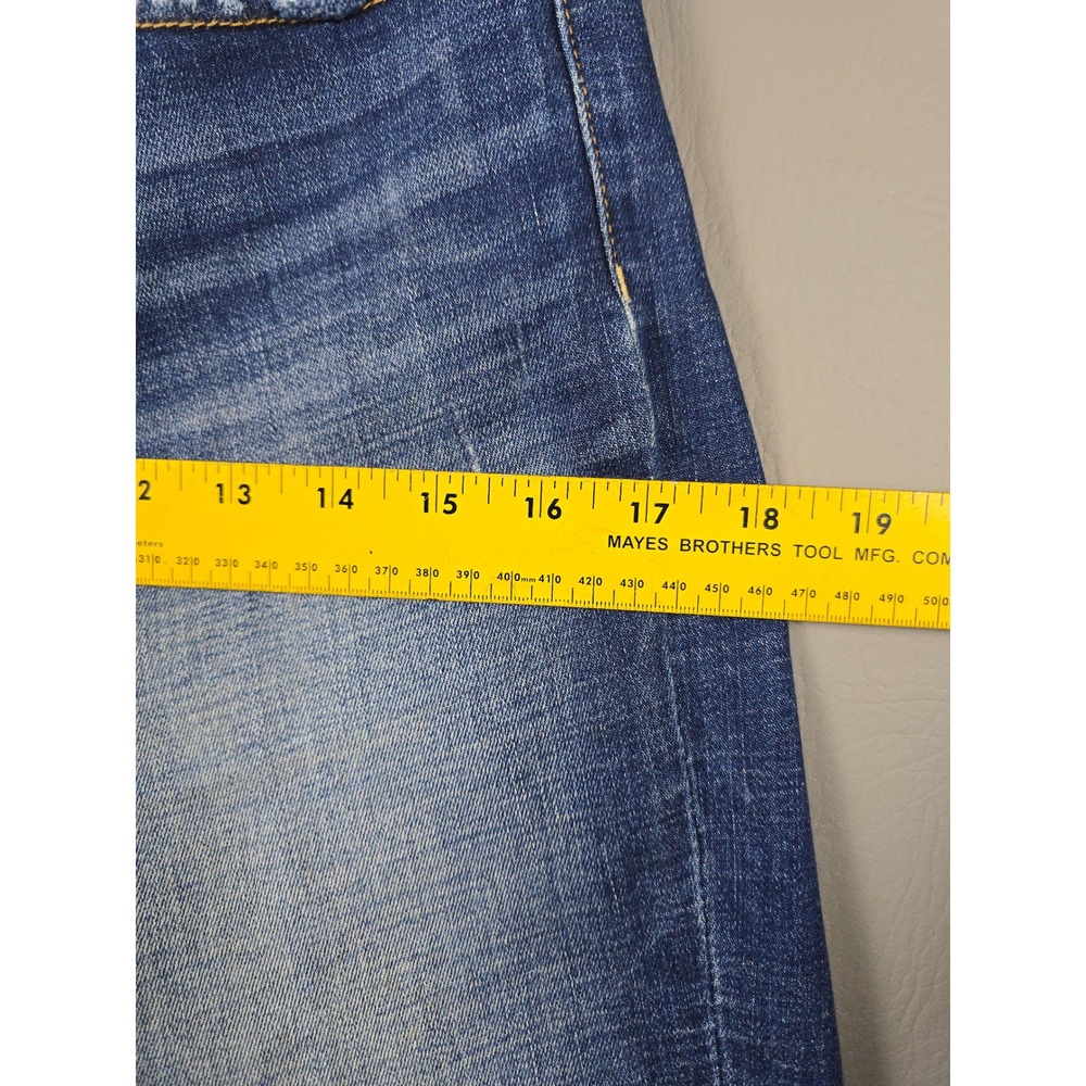 BKE Billie High Rise Ankle Skinny Distressed Jeans Blue Size 28 - Picture 10 of 13